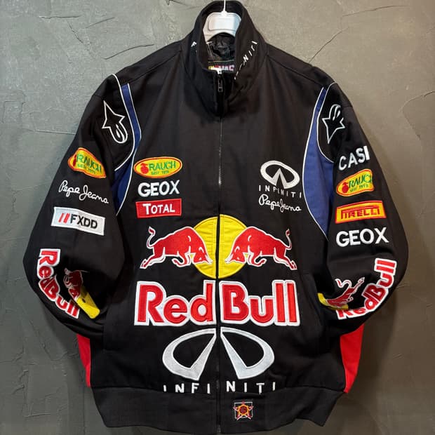 [XL] REDBULL 레드불 올드스쿨 레이싱 자켓
