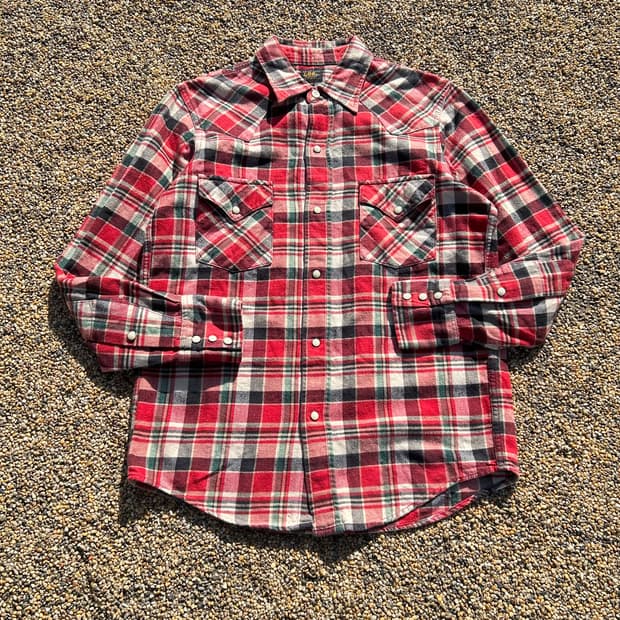 Lee 웨스턴 체크 셔츠 