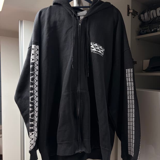 빈티지 Lee 하와이안 기즈 트라이벌 후드집업