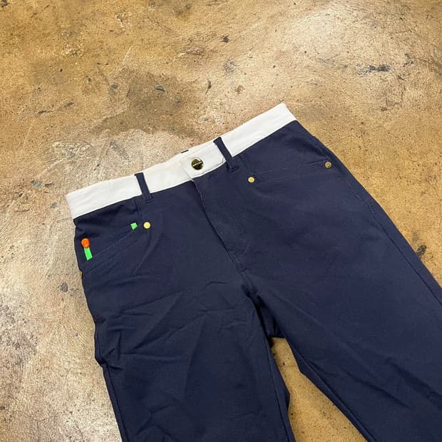 [정품] 마크앤로나 네이비 배색 골프 바지 b14
