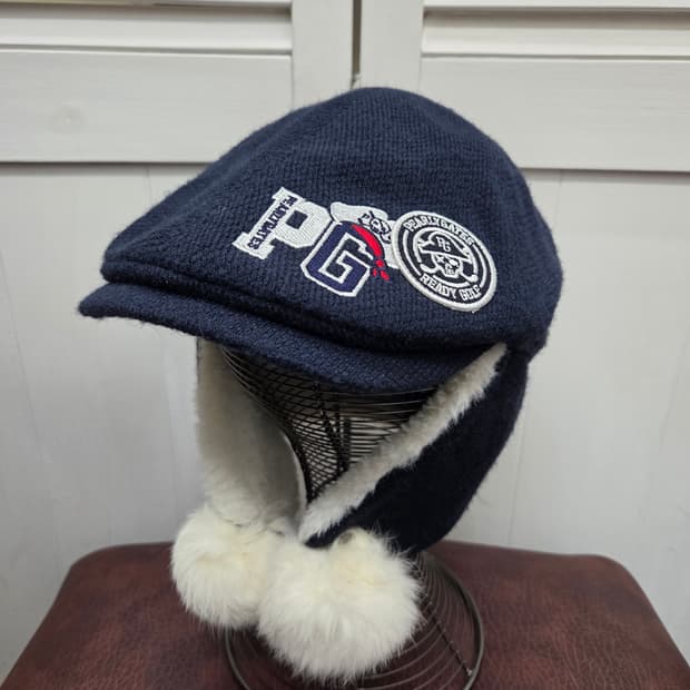 파리게이츠 니트 귀달이 모자