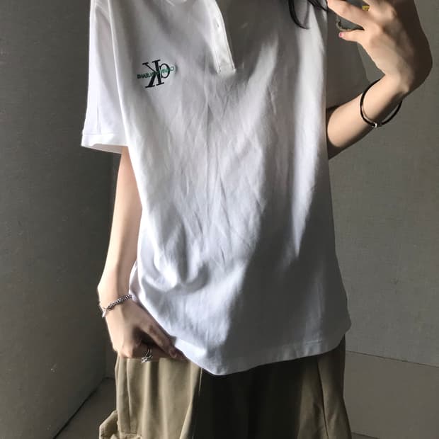 켈빈클라인 화이트 반팔pk