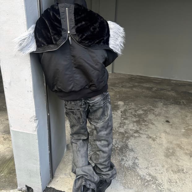 [2] 어웬드 플레어 헤비 왁스 데님 진