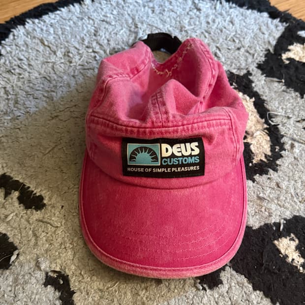 🔥데우스 레져 5 패널 캡 핑크🔥