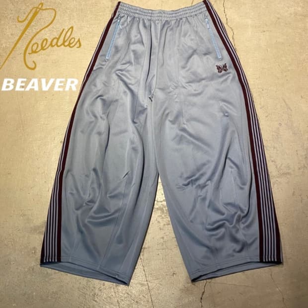 니들스 x BEAVER hs팬츠 삭스블루 xs사이즈 새상품
