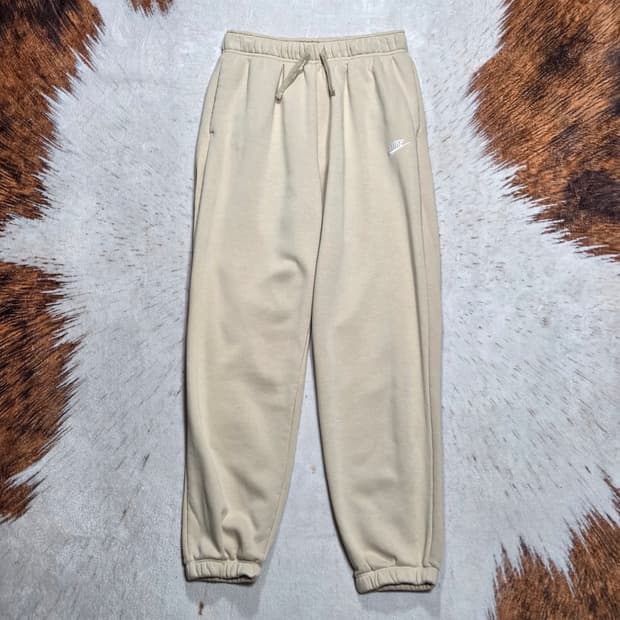 나이키 베이지 스웻팬츠