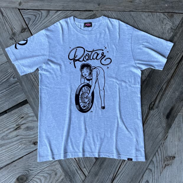 ROTAR “Pin-up Girl Wheel” Tee