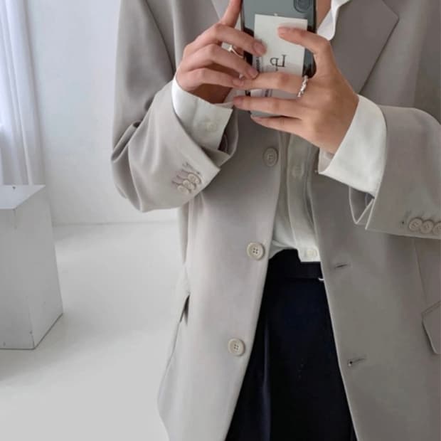 라룸 오버핏자켓