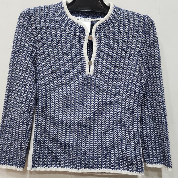 샤넬 크롭 니트 40 컨디션 굿!