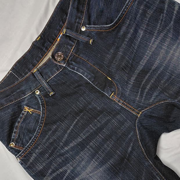 [30] 에드윈(EDWIN) XV-FUNCTION 입체패턴 빈티지 데님