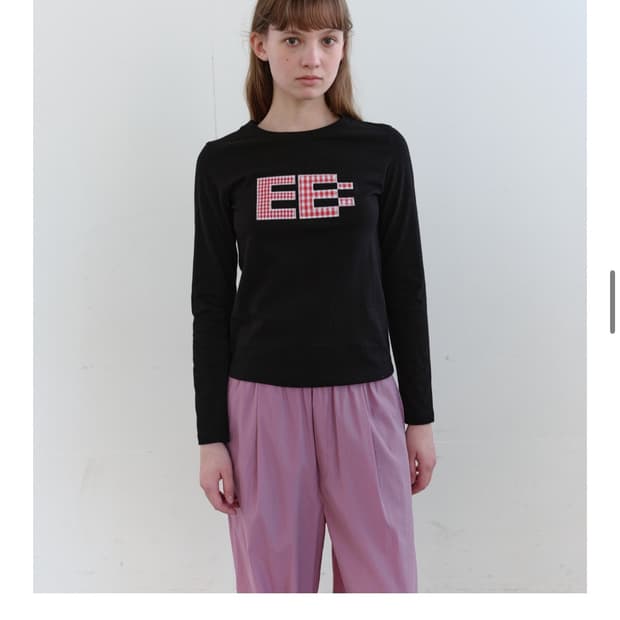 엔조블루스 픽셀 로고 티셔츠