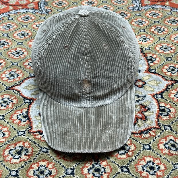 폴로 랄프로렌 코듀로이 볼캡 카키베이지