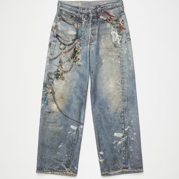 (EUR50)ACNE STUDIOS 24 트롱프뢰유 1981 데님 팬츠