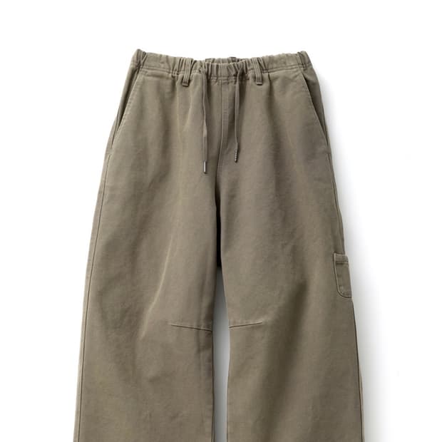 해칭룸 오버덕 팬츠 워시드베이지 4(L)