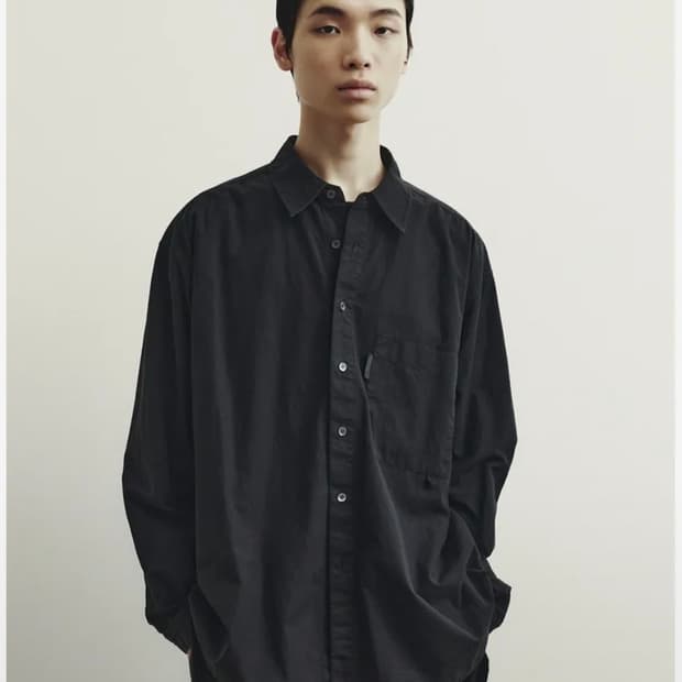 [M]유스 스태프 셔츠 블랙
