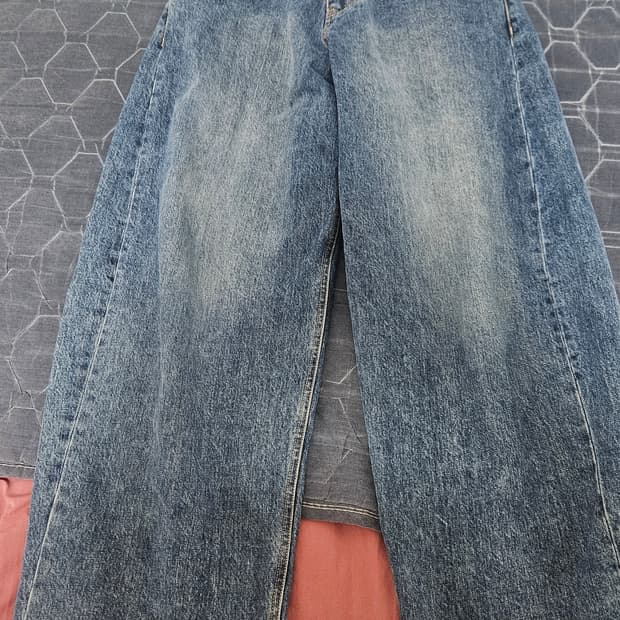 해칭룸 와이드 커브진 블루 블랙 2사이즈 묶음판매