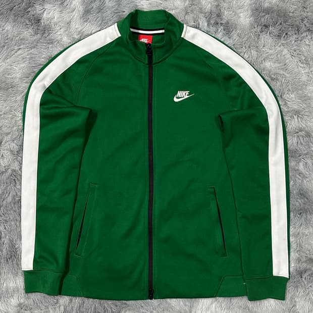 나이키 그린 트랙탑 져지 m