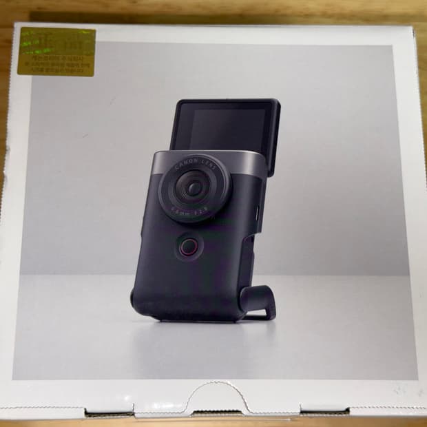 캐논 파워샷 V10 블랙 풀박스+SD카드+필름