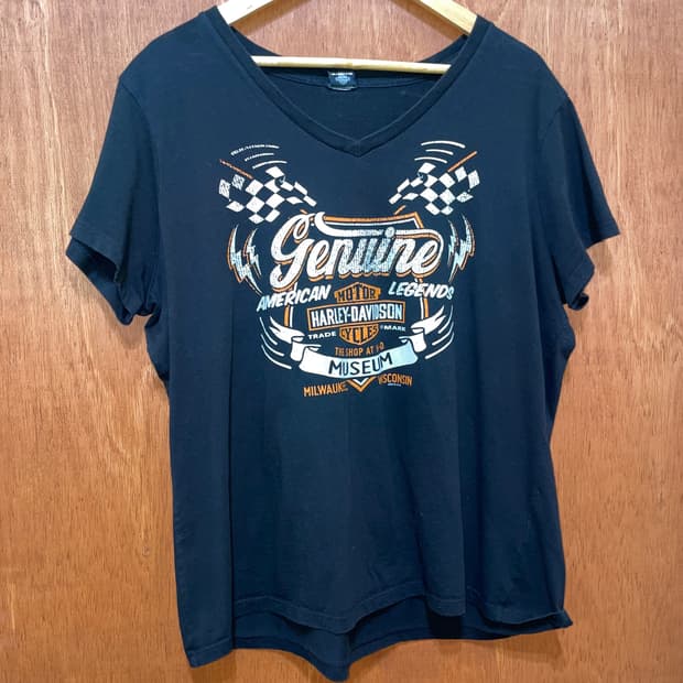 Harley Davidson 할리 프린팅 반팔티