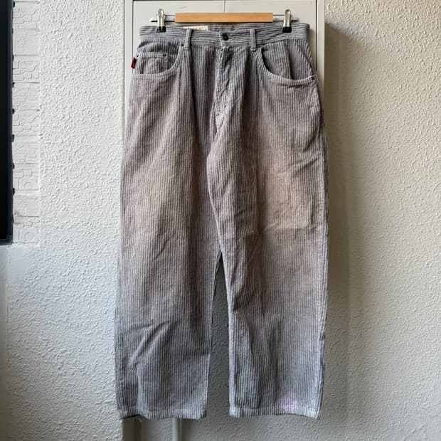 90s 스투시 빅올진 코듀로이 팬츠 34in