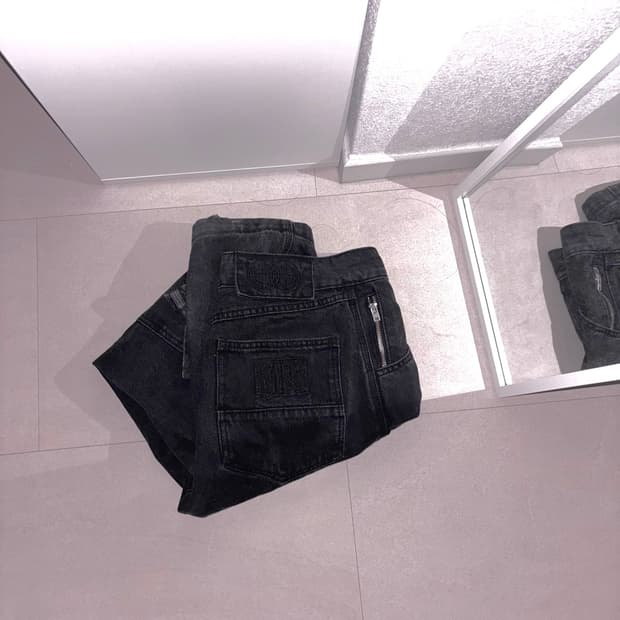 플라스틱프로덕트 카프 포켓 팬츠 블랙 M