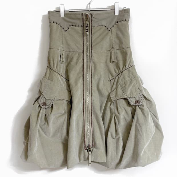 마리떼 프랑소와 저버드 코듀로이 벌룬 스커트