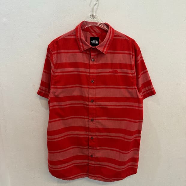 The north face red shirt