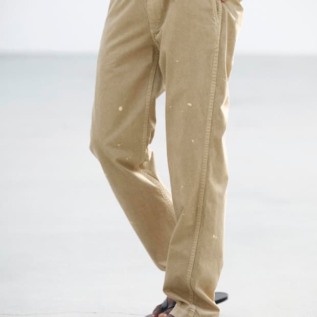 26ss 오라리 치노GARMENT-DYED FINX LIGHT CHINO