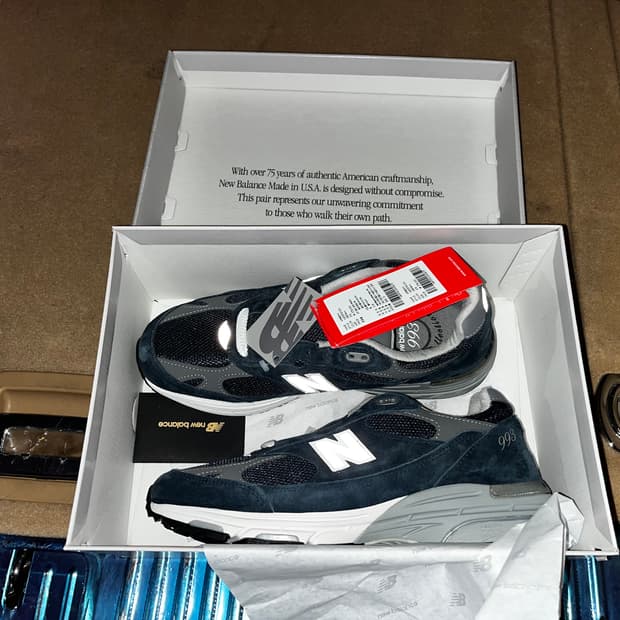 뉴발란스 993 네이비