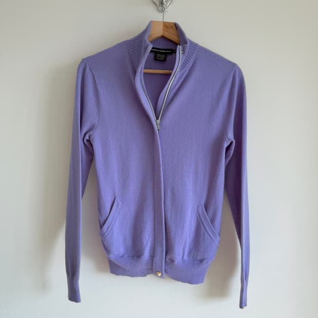 랄프로렌 골프(RALPH LAUREN GOLF) 캐시미어 니트 집업