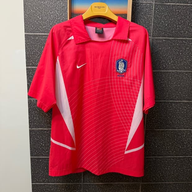 나이키 2002 대한민국 축구 유니폼 (노마킹)