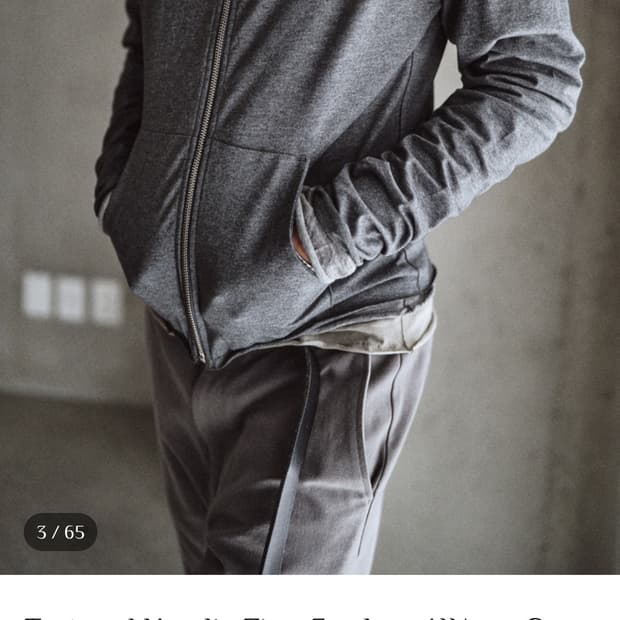 모노프리베 후디 차콜 2사이즈