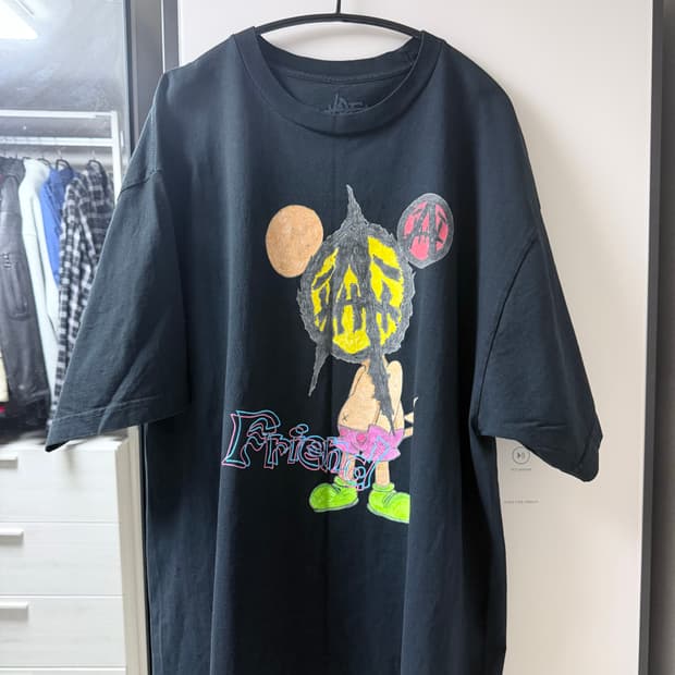 트래비스 스캇 X 세인트 미카엘 유토피아 2B 블랙 XXL