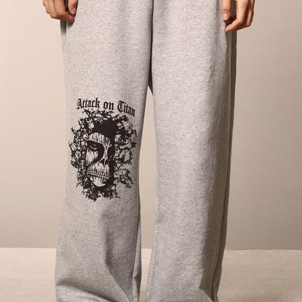 [XL]스파오 진격의거인 와이드 스웻팬츠