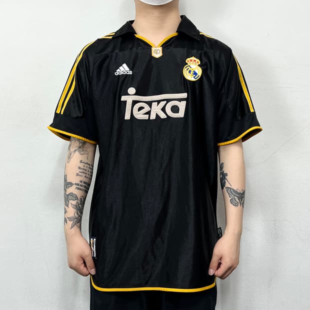 아디다스 레알마드리드 99-01 레트로 어웨이 반팔 유니폼 져지