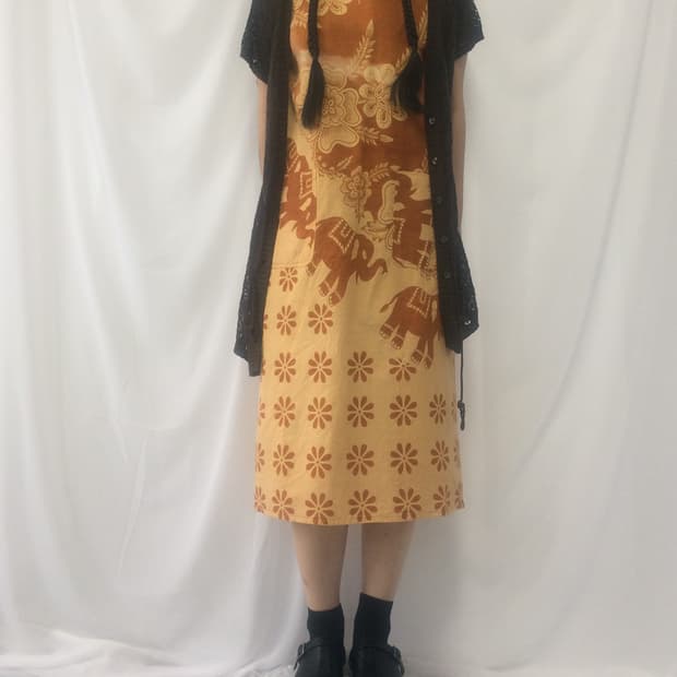 Ethnic pattern apron