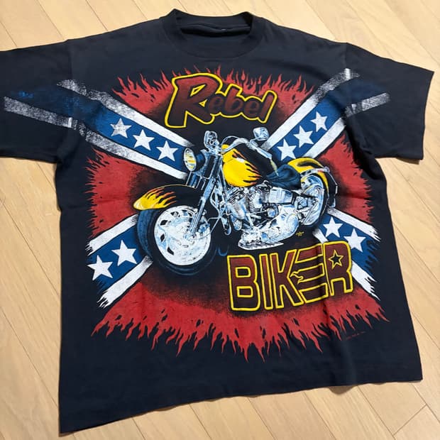 90s biker shirt