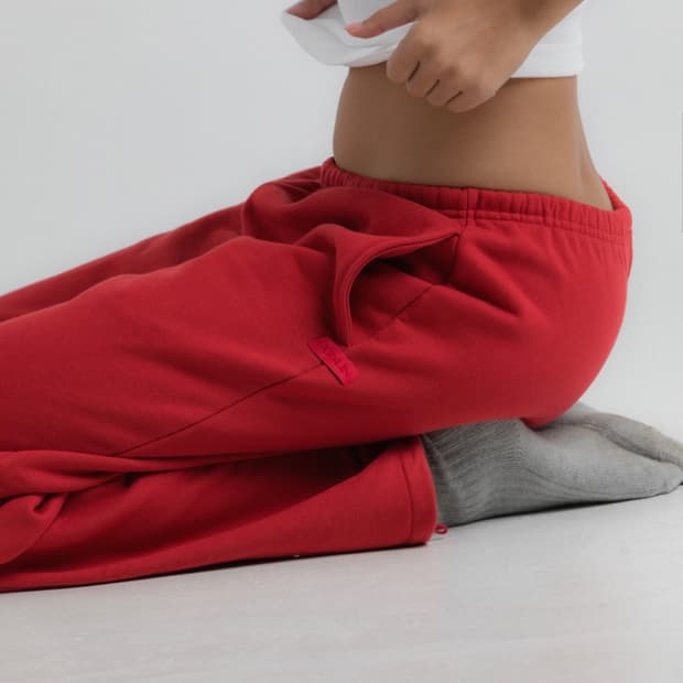 Boyfriend Sweatpants(Red)