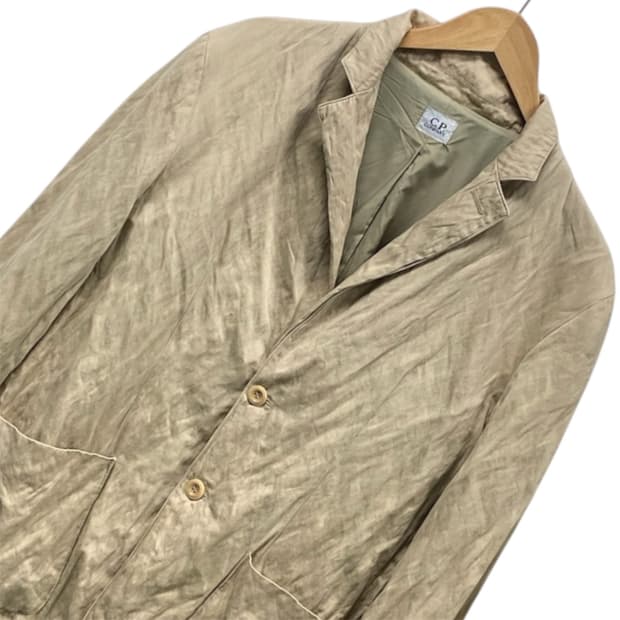  씨피컴퍼니 투버튼 블레이저 링클 자켓 M 