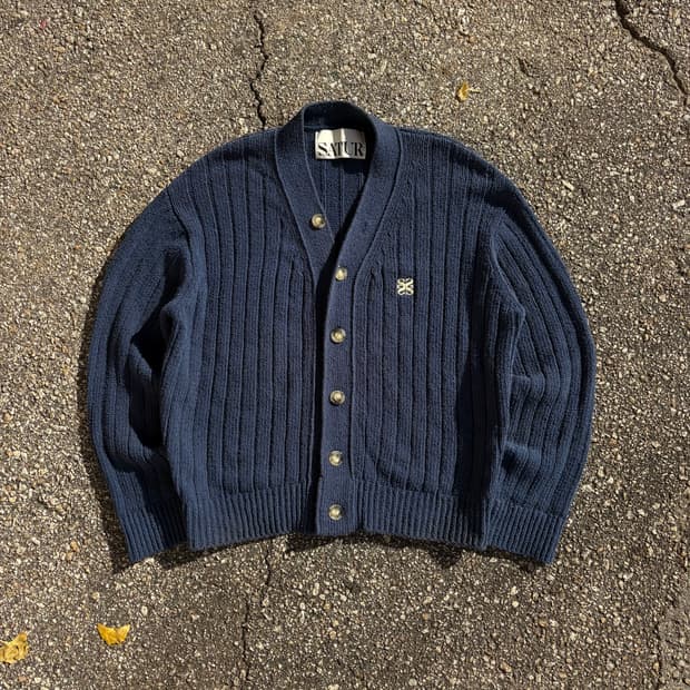 SATUR 파로 오버사이즈 부클 가디건