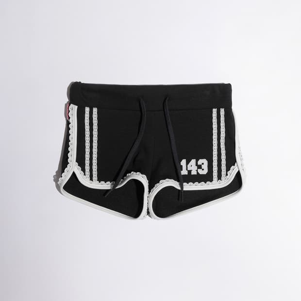 스컬프터 돌핀 쇼츠 Micro Dolphin Shorts Black