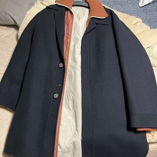 솔리드옴므 레이어드 코트