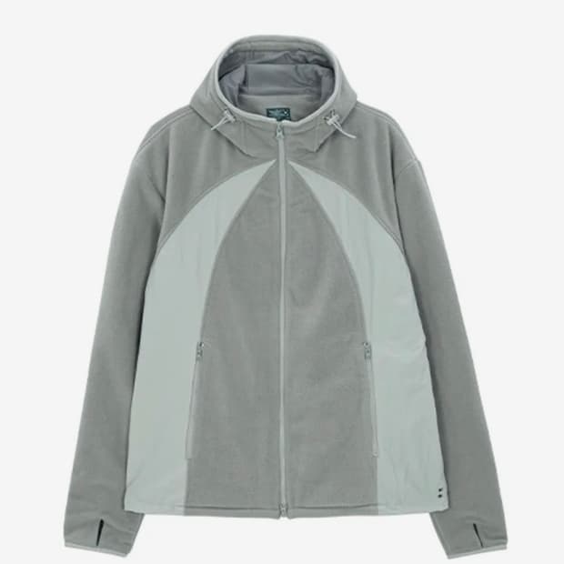 더콜디스트모먼트 후리스 그레이 M