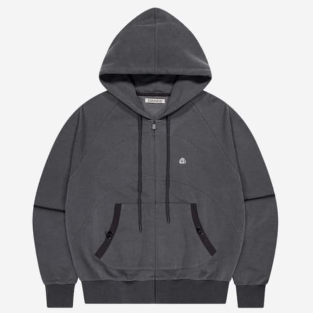 코이세이오 스트링 포켓 후드집업