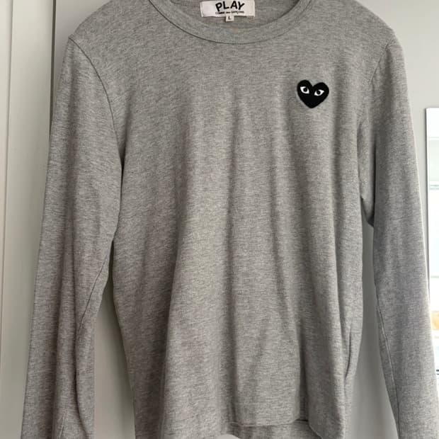 꼼데가르송 긴팔 슬리브 정품