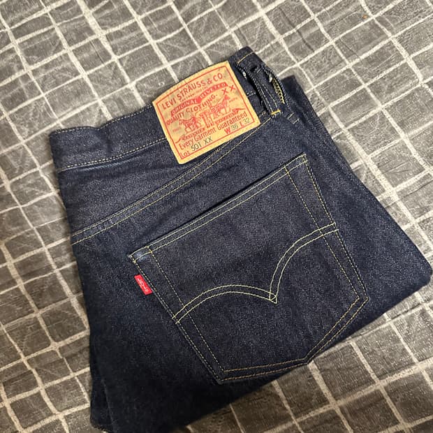 리바이스 Lvc 55501 리지드 36*32 팝니다(소킹 1회)