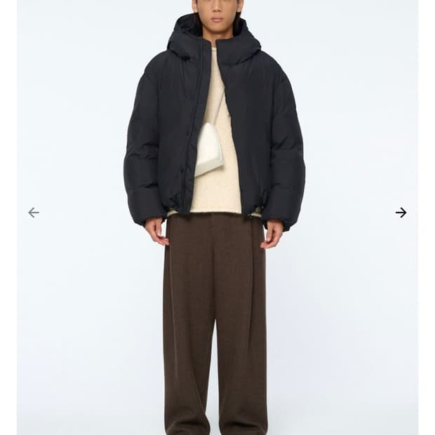 아모멘토 후드다운 푸퍼