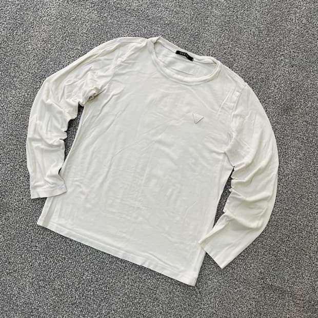 실측확인 게스 긴팔 티 0720M