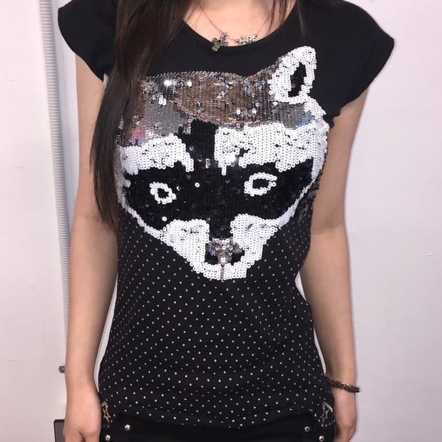 ZARA Raccoon Short-sleeve Shirt
