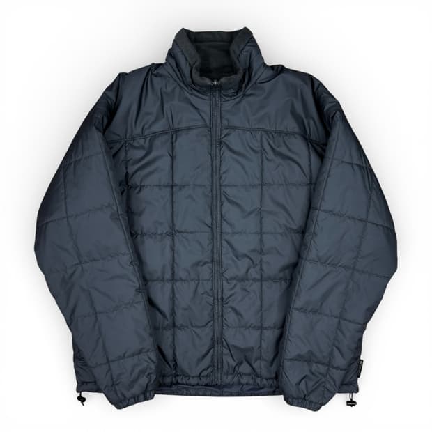 2002 컬럼비아 센터 로고 퀼티드 자켓